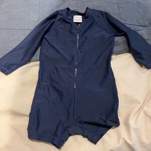 Hanna Andersson Deep Blue Swimsuit